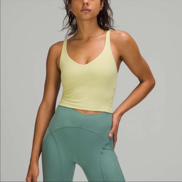 NWT Lululemon Align Tank Dew Green 8 - Picture 1 of 3